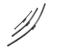 Rynplex LHD Front Rear Window Wiper 24in 16in 10in Windshield Windscreen Blades, for VW, for UP 2011 2012 2013 2014 2015 2016 2017 Car Front Windshield Wiper Blade