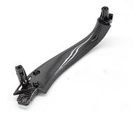Rynplex LHD RHD Interior Door Pull Handle Inside Panel Trim Replacement, for BMW, for X3 X4 G01 G02 F97 F98 2018-2021 Car Interior Door Handle(Carbon Left)