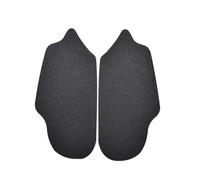 Rynplex Motorcycle Body Non-Slip Sticker Knee Fuel Tank Traction Side pad comparible with RSV 1000R 1999 2000 2001 2002 2003 Tuono 02-05 Mille R Accessories Motorbike Anti Slip Pad(Black with LOGO)