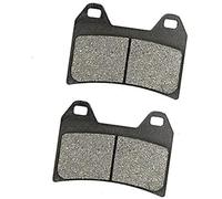 Rynplex Motorcycle Front and Rear Brake Pads, for BENRLLI TNT 1130 Titanium TNT1130 Cafe Racer Tornado 900 Naked, for Trek, 899 Motorcycle Brake Pads(BLACK Front)