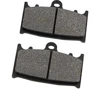 Rynplex Motorcycle Front and Rear Brake Pads, for GSR400 K6 2006 GSR600 K6/K7/K8 2006-2010 FA158 FA419 Motorcycle Brake Pads(BLACK 1 Pair Front)