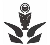 Rynplex Motorcycle Non-Slip Side Fuel Tank Stickers Waterproof Pad Sticker Compatible with CB400F CB 400F 400 F CB500F 500F CBR500R CBR 500 R 2021 2022 Motorbike Anti Slip Pad