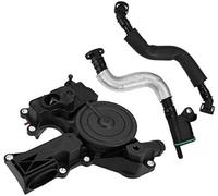 Rynplex PCV Valve Engine Crankcase Vent Oil Separator Breather Hose Exhaust Pipe Kit 06H103495AH, for VW, for Beetle, CC, for Jetta, GTI, for Passat, for Tiguan, for, A3 A4 A5 Q5 TT Hard Resistant Cr