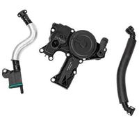 Rynplex PCV Valve Engine Crankcase Vent Oil Separator Breather Hose Kit Compatible with low power, for VW, for Beetle, CC, for Jetta, for Passat, for Tiguan, 1.8 2.0T A3 A4 A5 Q5 TT 06H103495AB, 06H10