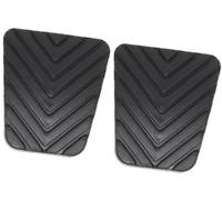 Rynplex Pedal Pad, for Kia, for Bongo, for Jumbo, for Towner, for THACO New, for Frontier, forland K1 2019 2018-2003 Rubber Brake Clutch Foot Cover Car Clutch Pedal Replacement(BLACK 2piece)