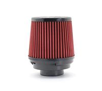 Rynplex Racing Car Air Intake Filter 3inch Universal High Flow Reusable Filters Performance Cold Air Intake 76mm Washable Car Cabin Air Filter(Red)