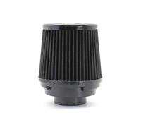 Rynplex Racing Car Air Intake Filter 3inch Universal High Flow Reusable Filters Performance Cold Air Intake 76mm Washable Car Cabin Air Filter(Black)