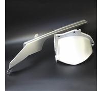 Rynplex Rear Back Tire Hugger Fender Mudguard Chain Guard Cover Protector Kit, for, for YAMAHA, YZFR1 YZF R1 RN22 2009 2010 2011 2012 2013 2014 Motorcycle Mudguard(Silver)