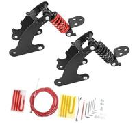 Rynplex Rear Shock Absorber Electric Scooter Suspension Kit, for M365 1S Pro2 Improved Com Fort Reduced Vibration Easy Installation front suspension spring