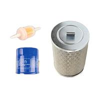Rynplex Replacement NEW Intake Air Filter And Cleaner Oil Filter Element CB400 CB400SF 1992 1993 1994 1995 1996 1997 Car Cabin Air Filter(A set)