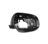 Rynplex Side Mirror Frame Holder, for Mitsubishi, Outlander 2013-2018 Glossy Black Wing Housing 2014 2015 2016 Glass Surround Trim Replace Car Wing Mirror Frame(Right side RH)
