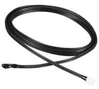 Rynplex Sourcingmap 10K NTC Thermistor Probe 19.7 Inch Epoxy Sensitive Temperature Temp Sensor, for Air Conditioner 3D Printer Thermistor(BLACK 100mm)