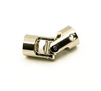 Rynplex Stainless Steel Metal Ship Model Boat Joint, for D90 SCX10 RC Car Connector 4 To 3.17mm 5 To 5mm 6 To 6mm Rc Car Suspension Arm Link(4 to 3.17mm 1pcs)