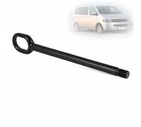 Rynplex Tow Hook Pull Hook for Transporter T5 T6, Towing Hook Metal Towing Eye Suitable for California Multivan Bus Box Flatbed, 7H0807401 7E0807401, Black