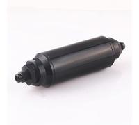 Rynplex Universal Auto Black 40 Microns Fuel Filter AN6 AN8 Fitting Adapter FF02 Car Cabin Air Filter