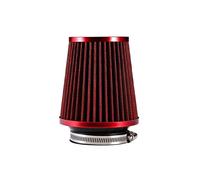 Rynplex Universal Car Air Filter 3inch Cold Air INTAKE Supercharger 76mm Intake Hose Kit Car Cabin Air Filter(RED)