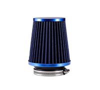 Rynplex Universal Car Air Filter 3inch Cold Air INTAKE Supercharger 76mm Intake Hose Kit Car Cabin Air Filter(BLUE)