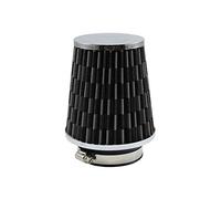 Rynplex Universal Car Air Filter 3inch Cold Air INTAKE Supercharger 76mm Intake Hose Kit Car Cabin Air Filter(CARBON A)