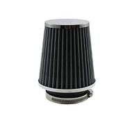 Rynplex Universal Car Air Filter 3inch Cold Air INTAKE Supercharger 76mm Intake Hose Kit Car Cabin Air Filter(SILVER)