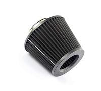 Rynplex Universal Car Air Filters 76mm Supercharger Black 3inch Cold Air Hood High Flow Inautomobile Sport Intake Filter Car Cabin Air Filter