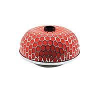 Rynplex Universal High Flow Air Intake Filter 3inch 76mm Turbo Performance Car Parts Cold Sports Air Intake System Car Cabin Air Filter(Red)