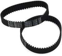 Rynplex Vacuum Belts, 2 Pcs Toothed Drive Belt, for Black amp; Decker KW713 BD713, Vacuum Cleaner Household Vacuum Cleaner Replace Attachment Vacuum Cleaner Belt