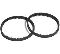 Rynplex Vacuum Belts, 2pcs Drive Belt HTD 207-3KC-6 Vacuum Cleaner Spare Parts, for Shark, for HV300 301 302 305 308 320 321 322 323 325 UV422 NV800 Vacuum Cleaner Belt