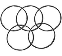 Rynplex Vacuum Belts, 5Pcs, for Shark, for Vacuum Cleaner NV680 NV681 NV682 NV683 NV650 NV752 NV751 Accessories Belt Drive Belt Vacuum Cleaner Belt
