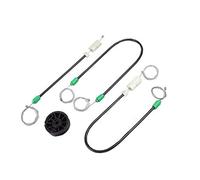 Rynplex WINDOW REGULATOR REPAIR CABLES AND ROLLER, for NISSAN, PRIMERA P12 FRONT-LEFT 2002-2015 Car Power Window Drive Motor