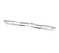 Rynplex Wing Mirror Cover Side Rearview Rain Shield Weathershield, for Qashqai, for J11 2014-2020 Mirror Rain Guard(BLACK Strip-Silver)