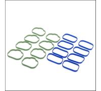 Rynplex Wooeight 16Pcs Upper Intake Lower Intake Plenum Gasket Set | 5184562AC 5184331AC , for Chrysler, for DODGE, for Jeep, GRAND for Ram Accessories