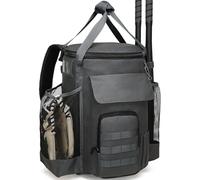 RYNQAVOA Baseball Bucket Bag Backpack, Coaches Bucket Bag Fit 6 Gallon Buket, Baseball Coaching Accessories with Backpack Straps, Tactical Style Softball Coaches Bags with Multiple Pockets