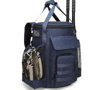 RYNQAVOA Baseball Bucket Bag Backpack, Coaches Bucket Bag Fit 6 Gallon Buket, Baseball Coaching Accessories with Backpack Straps, Tactical Style Softball Coaches Bags with Multiple Pockets