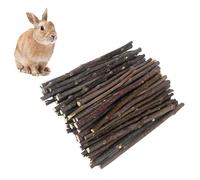 Rynvarl Natural Apple Tree Stick for Rodents - 300g Chew Toy for Rabbit and Hamster, Dental Care and Stress Relief