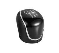 Rynzo Car Gear Shift Knob 5/6Speed Gear Shift Knob for Ford for Mondeo for Mk4 S-Max C-Max for Focus Mk2 for Kuga Leather Shifter Lever Arm(6Speed)