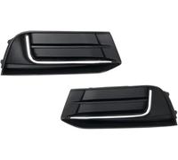 Rynzo Universal car front grille Car Front Lower Bumper Cover Fog Light Grille Lamp Frame For A3(B)