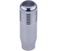 Rynzo Weighted Gear Knob 8.5CM Car Manual Gear Shift Knob Stick Universal Aluminum Gearstick Lever Shifter Transmission Decoration(Chrome)