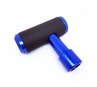 Rynzo Weighted Gear Knob Airplane T Shape Universal Car Gear Shift Knob Long Aluminum Manual Automatic Gearshift GearShifter Stick Lever Pen at MT(Blue)