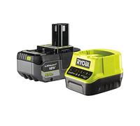 Ryobi - 1 x One+ Lithium+ 18 V - 5 Ah battery and 1 x 2 A fast charger - RC18120-150XG
