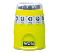 Ryobi 10Pce Screwdriver Bit Set - Rak10Sd