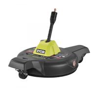 Ryobi 12" Electric Pressure Washer Surface Cleaner with Dual Rotating High Pressure Jets, 4X faster Cleaning