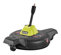 RYOBI 12 in. 2300 PSI Electric Pressure Washer Surface Cleaner with Casters Green, RY31SC12