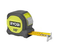 RYOBI 16' Compact Tape Measure 13 FT Reach, GREEN