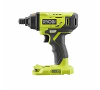 RYOBI 18 V ONE+ Cordless Impact Wrench R18ID2-0 (Max. Torque 200 Nm, 1/4 Inch Hex Socket, Impact Rate 0-3,600 min-1, LED Lighting, Includes Impact Bits, Square Adapter, Without Battery and Charger)