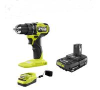 RYOBI 18V ONE+ HP Compact Brushless 1/2" Drill/Driver Kit with Battery & Charger