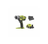 RYOBI - 18V ONE+ Impact Wrench - 3 modes - 1/2" square drive + 2 Ah battery, bag & 1/4'' adapter - R18IW3-120S