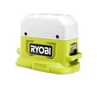 RYOBI 18V ONE+ LED Compact Area Light (P796B, Green, 400 Lumens, 3 Light Settings, Up to 7 Days Runtime)