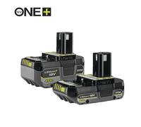 Ryobi 18V ONE+ Lithium+ 4.0Ah & 2.0Ah Battery Dual Pack