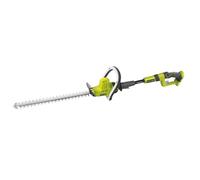 RYOBI 18V ONE+ Long Reach Hedge Trimmer (Battery & Charger Excluded) | OPT1845, Hyper Green, 45cm blade, articulating head, tall hedge trimming