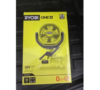 Ryobi 18v RCF18-0 Battery Clamp Fan - Green. bare unit